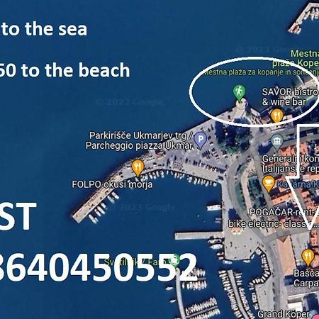 דירות Koper Step To The Sea מראה חיצוני תמונה